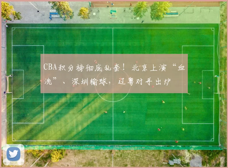 CBA积分榜彻底乱套！北京上演“血洗”、深圳输球，辽粤对手出炉