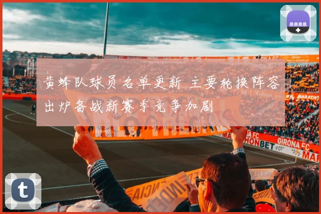黄蜂队球员名单更新 主要轮换阵容出炉备战新赛季竞争加剧